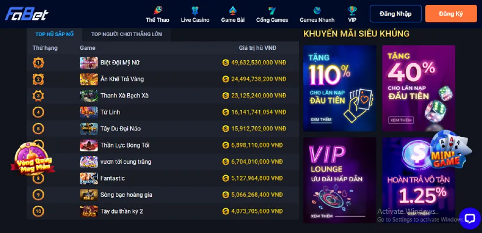 Các trò chơi đa dạng tại shbet1 chính thức
